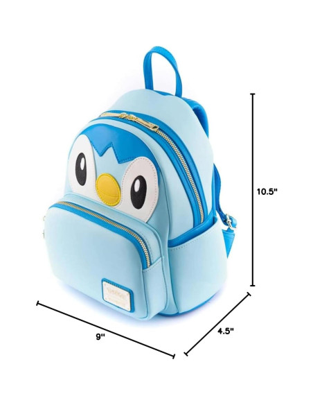 Bolso de Hombro Loungefly Pokemon Piplup Doble para Mujeres Bolso de Hombro Loungefly Pokemon Piplup Doble para Mujeres