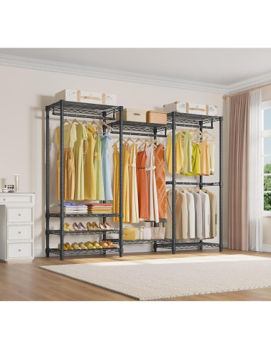 Armario Portátil Rack de Ropa VIPEK V5 403.7 kg Negro