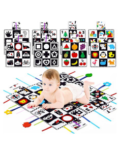 Alfombrilla de Juego Sensorial beiens para Bebés 0-12 Meses