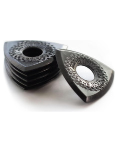Puas de guitarra Bog Street Battle Axe ULTEM 2mm Paquete de 6