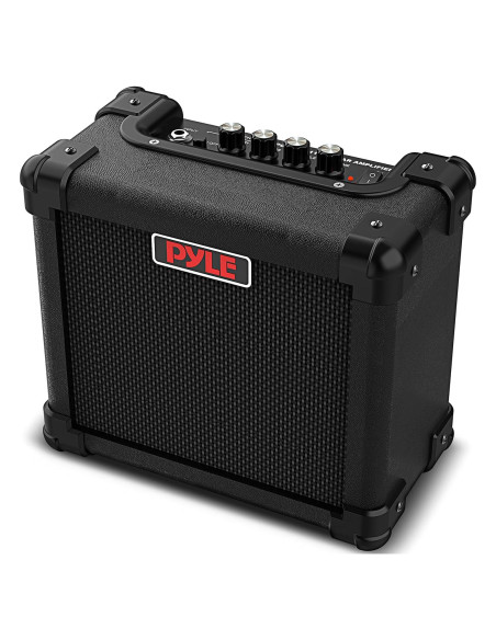 Amplificador de guitarra eléctrica Pyle 10W portátil con altavoz 5" Amplificador de guitarra eléctrica Pyle 10W portátil con altavoz 5"