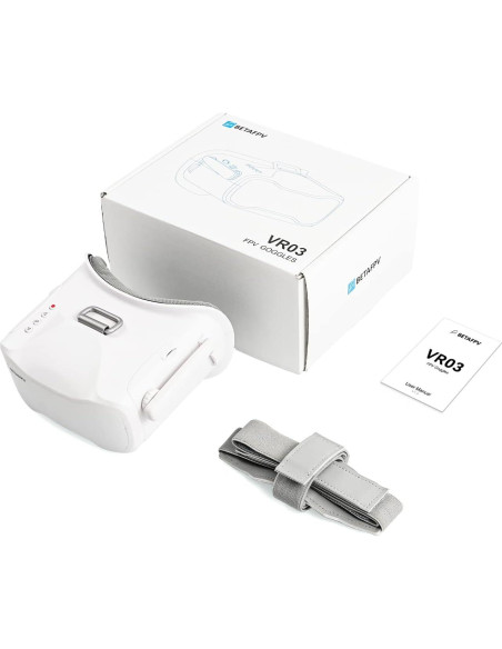 Gafas FPV BETAFPV VR03 4.3" HD 800x480 DVR Antena 5.8G Gafas FPV BETAFPV VR03 4.3" HD 800x480 DVR Antena 5.8G