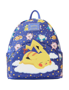 Mochila Mini Loungefly Pikachu Durmiendo 3.28L 2