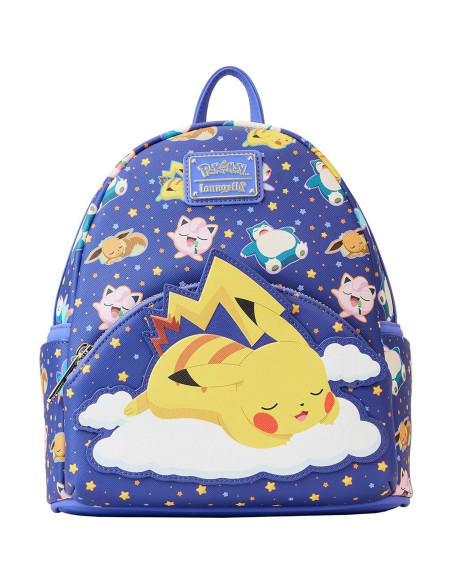 Mochila Mini Loungefly Pikachu Durmiendo 3.28L Mochila Mini Loungefly Pikachu Durmiendo 3.28L