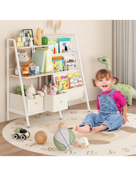 Estantería Infantil Wisdom Star 5 Estantes 74.93 cm Madera Estantería Infantil Wisdom Star 5 Estantes 74.93 cm Madera