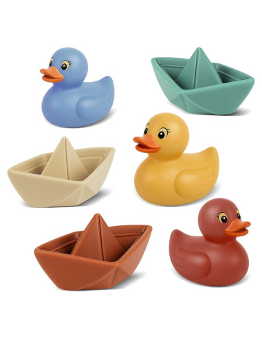 Set de Juguetes de Baño ROHSCE para Bebés - 6 Piezas