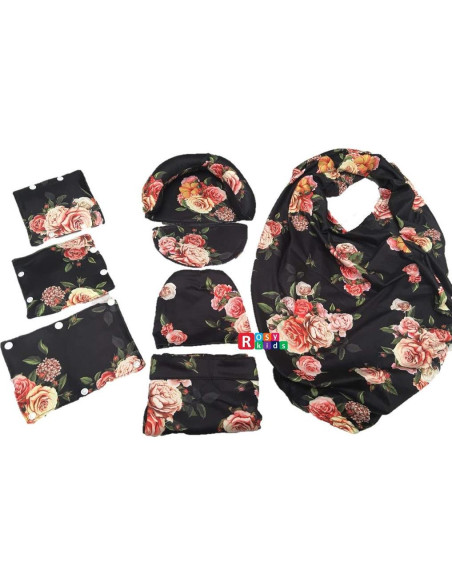 Conjunto Ultimate 9 Piezas Funda Asiento Auto Bebé 30JY02 Conjunto Ultimate 9 Piezas Funda Asiento Auto Bebé 30JY02