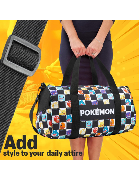 Bolsa de gimnasio Pokemon para niños 38x22x18 cm Bolsa de gimnasio Pokemon para niños 38x22x18 cm