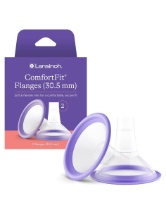 Flanges de Extractor de Leche Lansinoh ComfortFit 30.5mm - 2 Unidades