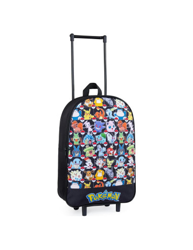 Maleta Plegable para Niños Pokemon 39cm 10.5L Negra