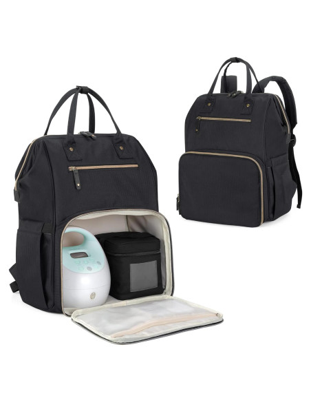 Mochila para Sacaleches Damero Nylon Resistente al Agua 39.62 cm Mochila para Sacaleches Damero Nylon Resistente al Agua 39.62 cm