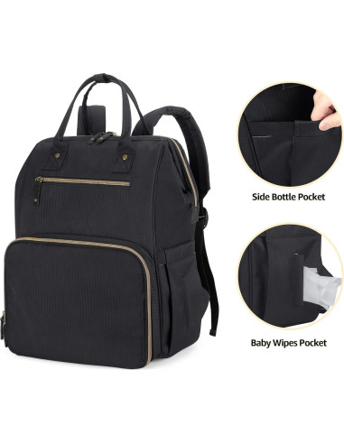 Mochila para Sacaleches Damero Nylon Resistente al Agua 39.62 cm