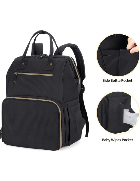 Mochila para Sacaleches Damero Nylon Resistente al Agua 39.62 cm Mochila para Sacaleches Damero Nylon Resistente al Agua 39.62 cm