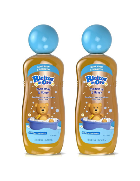 Ricitos de Oro 2 en 1 Champú y Gel de Baño 400 ml x2 Ricitos de Oro 2 en 1 Champú y Gel de Baño 400 ml x2