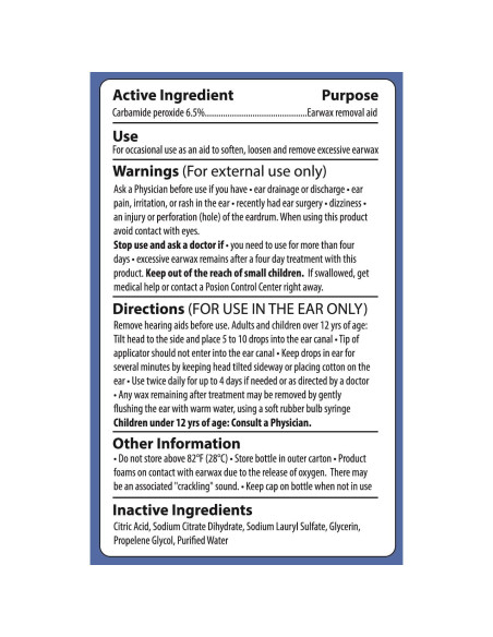 Gotas Limpiadoras de Cerumen Cleanse Right 14.79 ml Gotas Limpiadoras de Cerumen Cleanse Right 14.79 ml