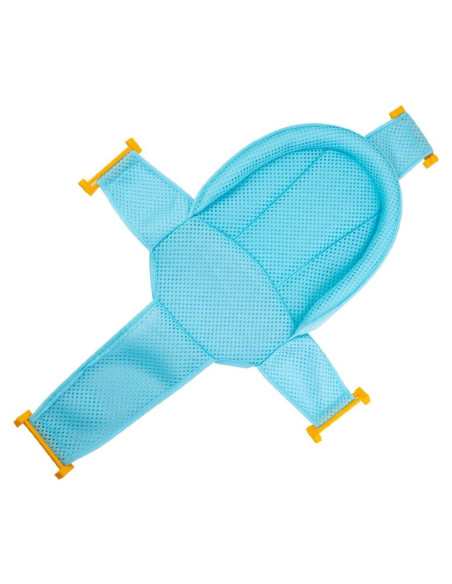 Asiento de Baño para Bebés YiBTS4 - Malla Antideslizante Azul Asiento de Baño para Bebés YiBTS4 - Malla Antideslizante Azul