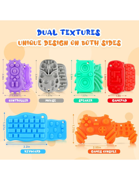 Juguetes Antiestrés Sensory 6PCS para Niños con Autismo Juguetes Antiestrés Sensory 6PCS para Niños con Autismo