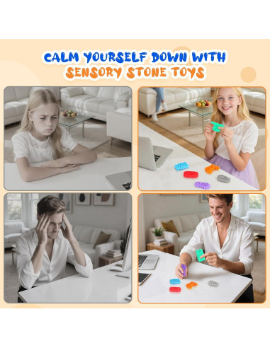 Juguetes Antiestrés Sensory 6PCS para Niños con Autismo