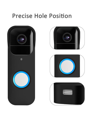 Funda de silicona impermeable LEFXMOPHY para Blink Video Doorbell