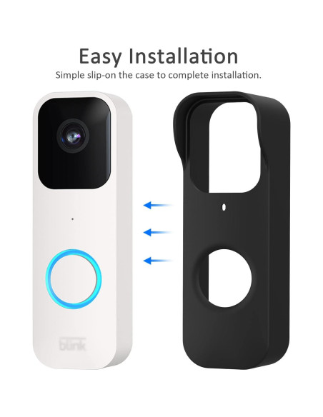 Funda de silicona impermeable LEFXMOPHY para Blink Video Doorbell Funda de silicona impermeable LEFXMOPHY para Blink Video Doorbell