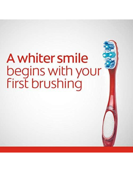 Cepillo de Dientes Colgate 360 Avanzado Blanqueador 2 Piezas Cepillo de Dientes Colgate 360 Avanzado Blanqueador 2 Piezas