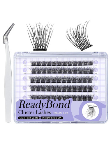 Kit de Pestañas Autoadhesivas WINKGIGGLE - 5 Tamaños, Sin Pegamento