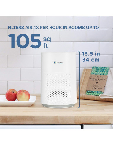 Purificador de Aire GermGuardian AC4200W HEPA 99.97% Blanco