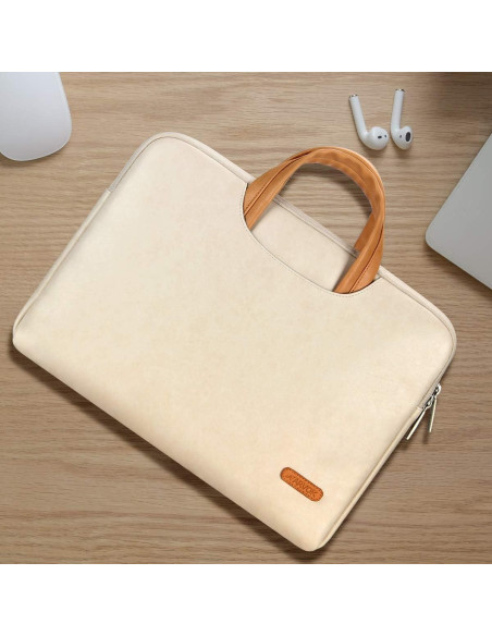 Funda para Laptop Arvok 15.6" Cuero Premium Resistente al Agua Funda para Laptop Arvok 15.6" Cuero Premium Resistente al Agua