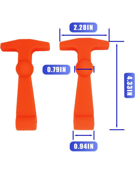 Pestillos de Enfriador Nicoc 2 Pcs para Yeti y RTIC Pestillos de Enfriador Nicoc 2 Pcs para Yeti y RTIC