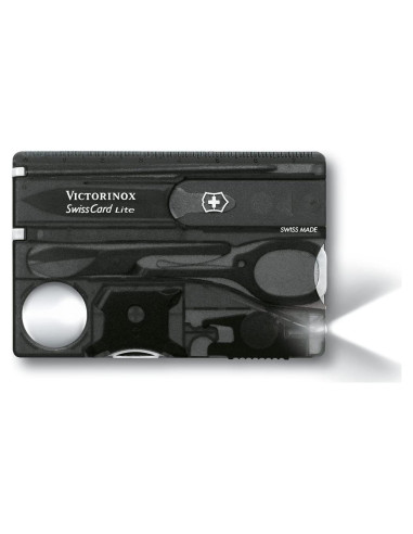 Cuchillo Suizo Victorinox Tarjeta Lite 13 Funciones Negro