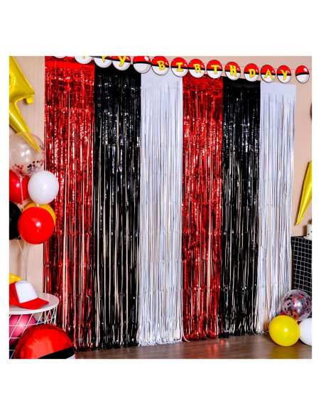 Cortinas de Flecos de Aluminio Mega-Loopolis 2 Pzs Monstruo Cortinas de Flecos de Aluminio Mega-Loopolis 2 Pzs Monstruo