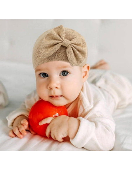 Conjunto de Sombreros Turbante y Manoplas para Bebés Cinaci Conjunto de Sombreros Turbante y Manoplas para Bebés Cinaci