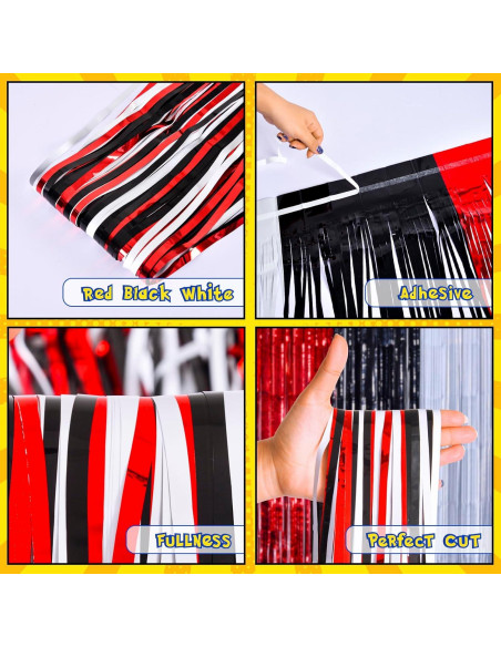 Cortinas de Flecos de Aluminio Mega-Loopolis 2 Pzs Monstruo Cortinas de Flecos de Aluminio Mega-Loopolis 2 Pzs Monstruo