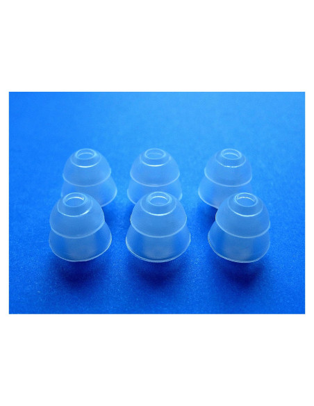Tapones para Oídos Doble Flange Shure S 6 Piezas 2 Capas Tapones para Oídos Doble Flange Shure S 6 Piezas 2 Capas