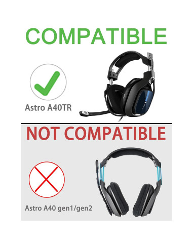 Almohadillas de Reemplazo Defean para Auriculares Astro A40 TR