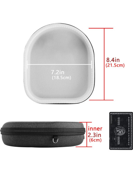 Funda Dura Geekria para Auriculares JBL Tune 760NC/750NC/720BT Funda Dura Geekria para Auriculares JBL Tune 760NC/750NC/720BT