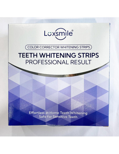 Tiras Blanqueadoras de Dientes Luxsmile 28 Sets 56 Piezas