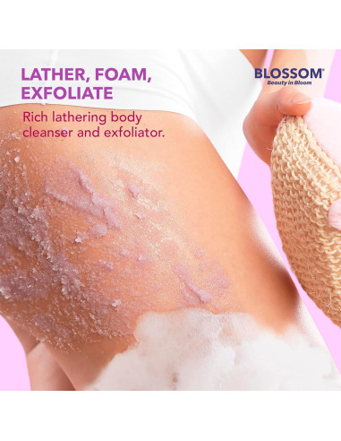 Exfoliante Corporal Espuma Blossom Coco 300ml - Lujo y Vitamina C