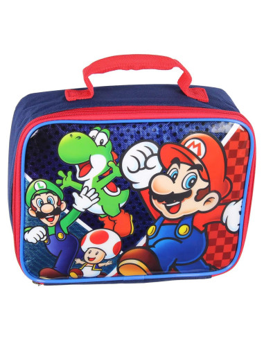 Caja de Almuerzo Aislada Bioworld Super Mario Multicolor