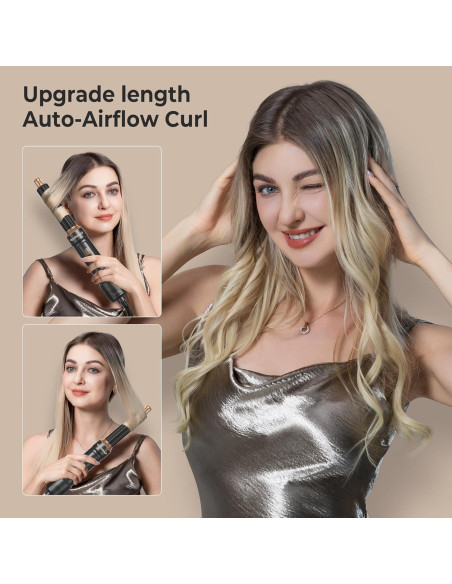 Cepillo Secador de Pelo 6 en 1 OKWRAP Iónico 100-120V Cepillo Secador de Pelo 6 en 1 OKWRAP Iónico 100-120V