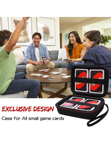 Estuche para Juegos de Cartas L LTGEM Azul Cielo 16x11.4cm