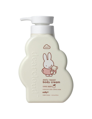 Crema Corporal Reparadora Miffy - Vitamina E y Ácido Hialurónico 473ml