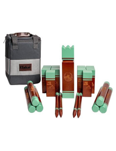 Juego Kubb Gigante Elakai para Exterior con Bolsa 21 Piezas