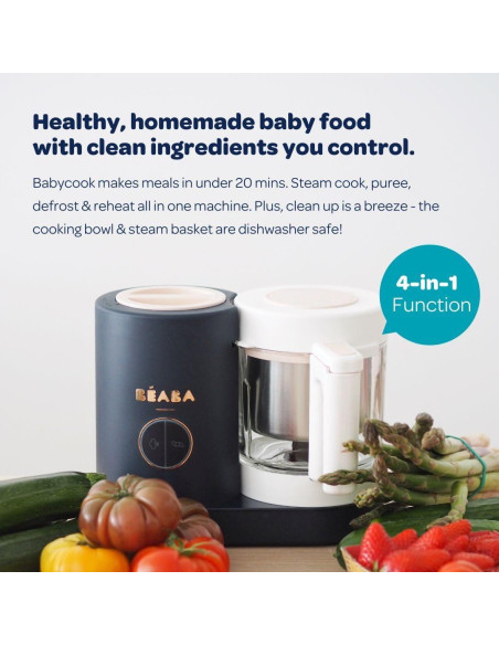 BEABA Babycook Neo Procesador de Comida para Bebés 1.25L BEABA Babycook Neo Procesador de Comida para Bebés 1.25L