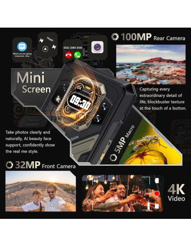 CUBOT KingKong X Teléfono Resistente 5G 32GB RAM 512GB ROM