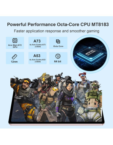 Tableta AOCWEI X800 11" Android 13 16GB+256GB 2K 13MP