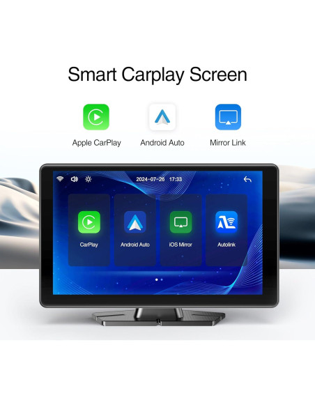 Pantalla CarPlay CARMOT 9" (22,86 cm) Táctil Inalámbrica Pantalla CarPlay CARMOT 9" (22,86 cm) Táctil Inalámbrica