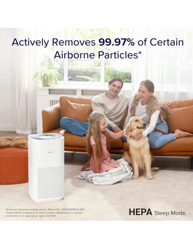 Purificador de aire LEVOIT Core 600S 294 m WiFi HEPA