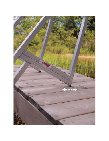Escalera de Pontón Extreme Max 3005.3383 5 Escalones Aluminio