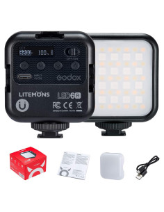 Luz LED Godox LITEMONS LED6R RGB Recargable 3200K-6500K